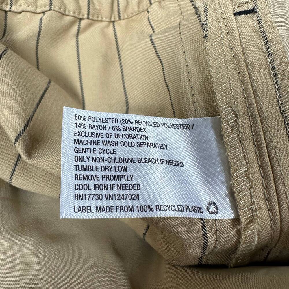 La Ligne x Target NWOT High Waist Wide Leg Striped Trousers Size 3X Pinstripe - Picture 6 of 10